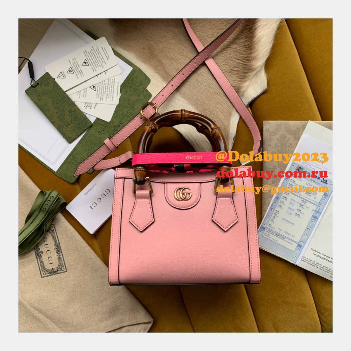 Top Quality Replica Gucci Diana Mini Tote 655661 Bag