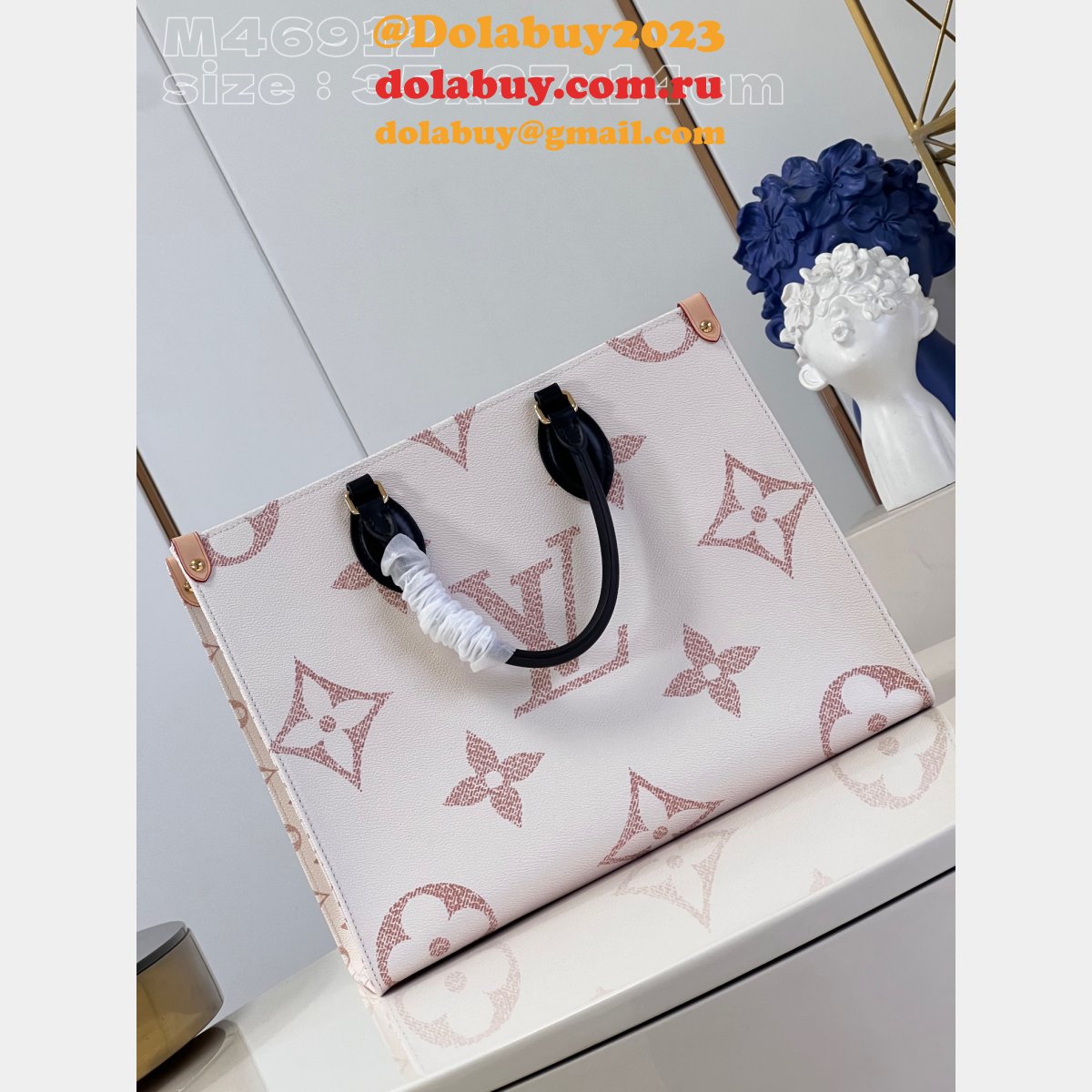 OnTheGo Monogram Canvas M46912 Knockoff Louis Vuitton Handbag