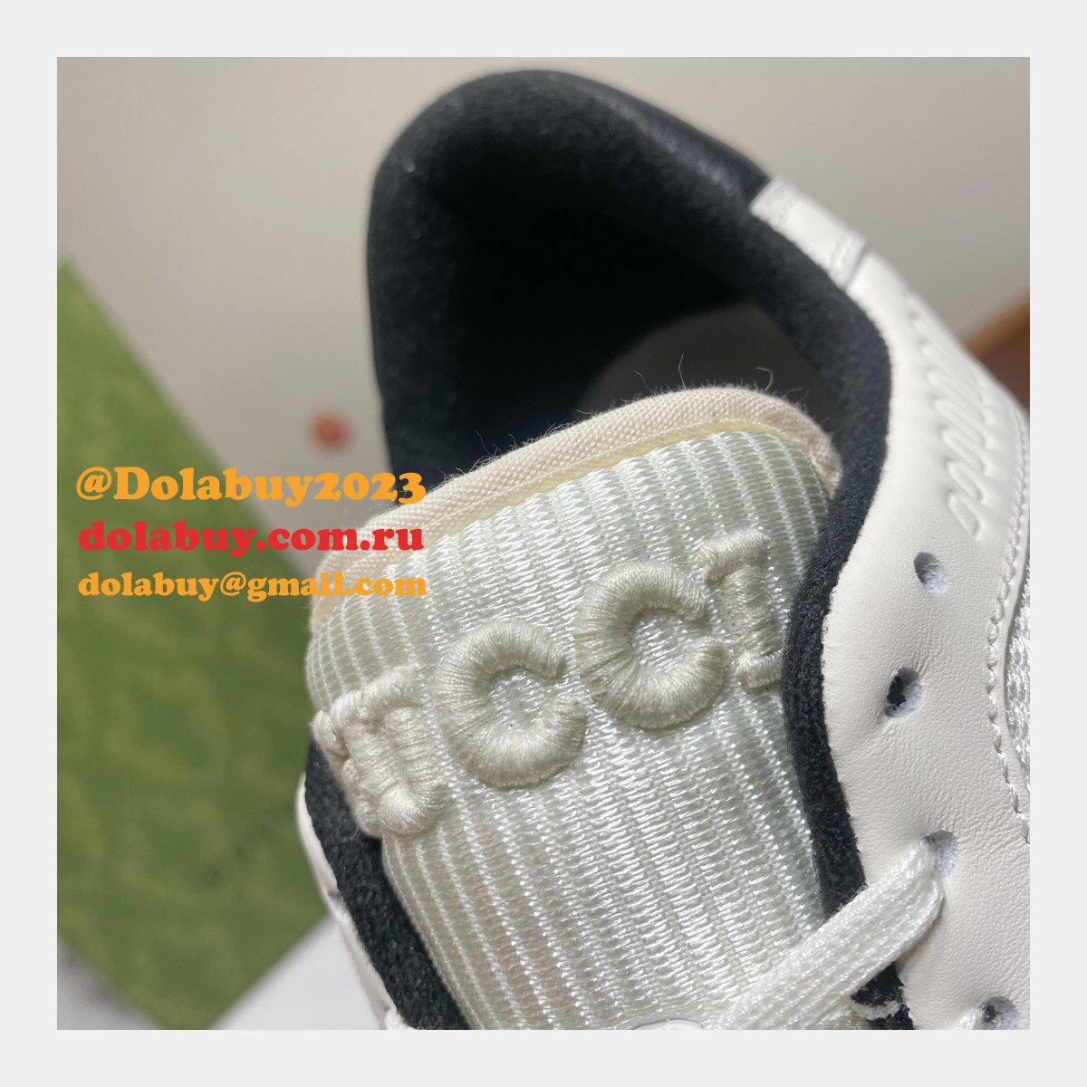 G*u*i replica inspired mac80 leather low-top sneakers 1:1 mirror shoes