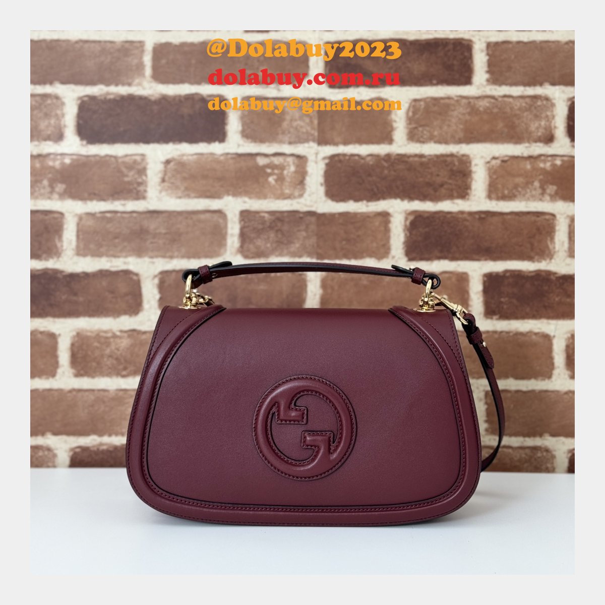 Gucci Designer 7 Star 815716 Blondie Top Handle Copy Bag