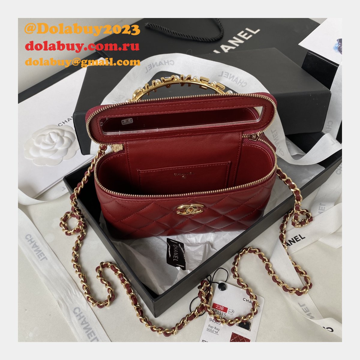 Top Quality Clutch 7 Star 1:1 Replica AP3515 Chain Bag