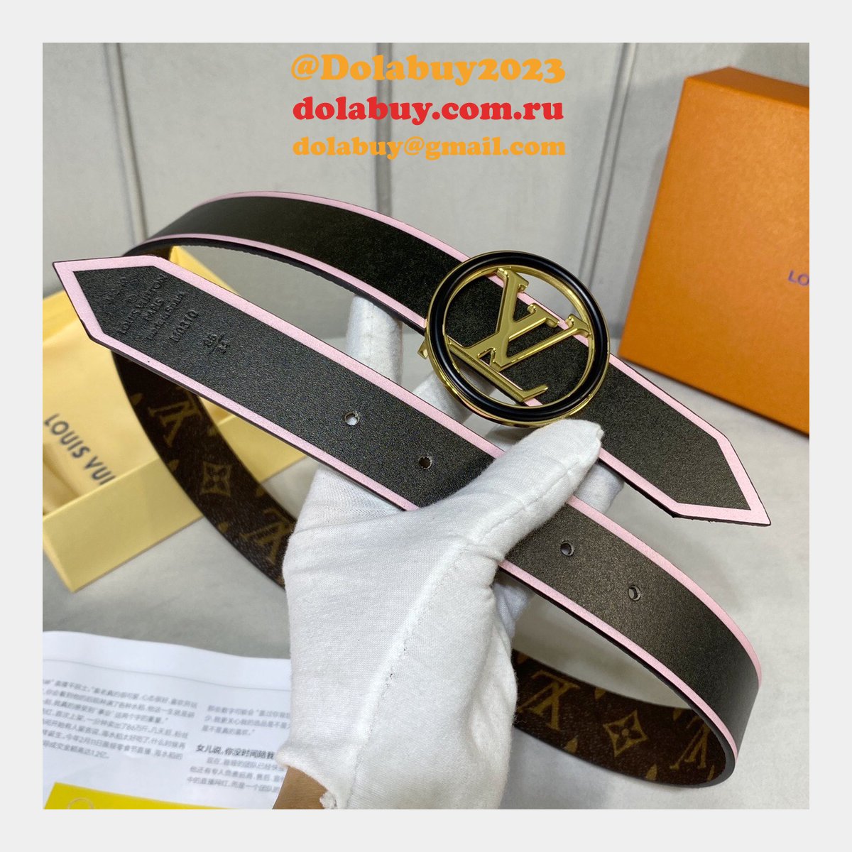 Replica Louis Vuitton All Around 35mm Belts