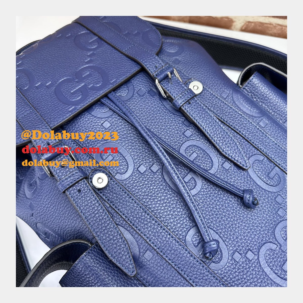 UK For Men Gucci Copy 625770 Jumbo GG Backpack Bag