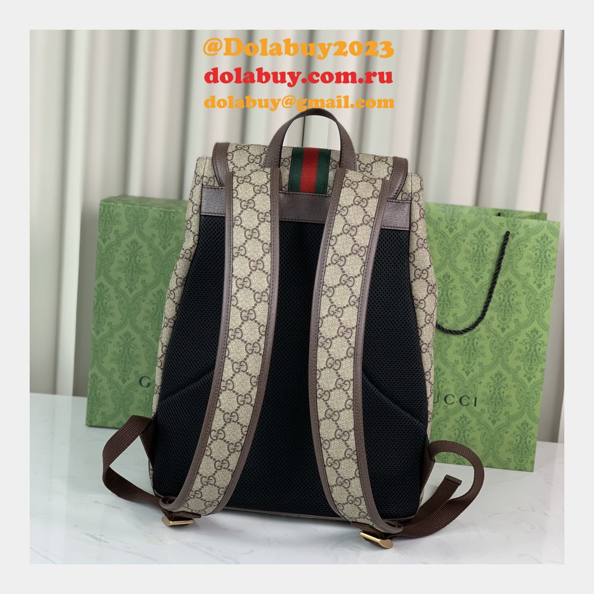 Luxury gucci Ophidia GG backpack 792114