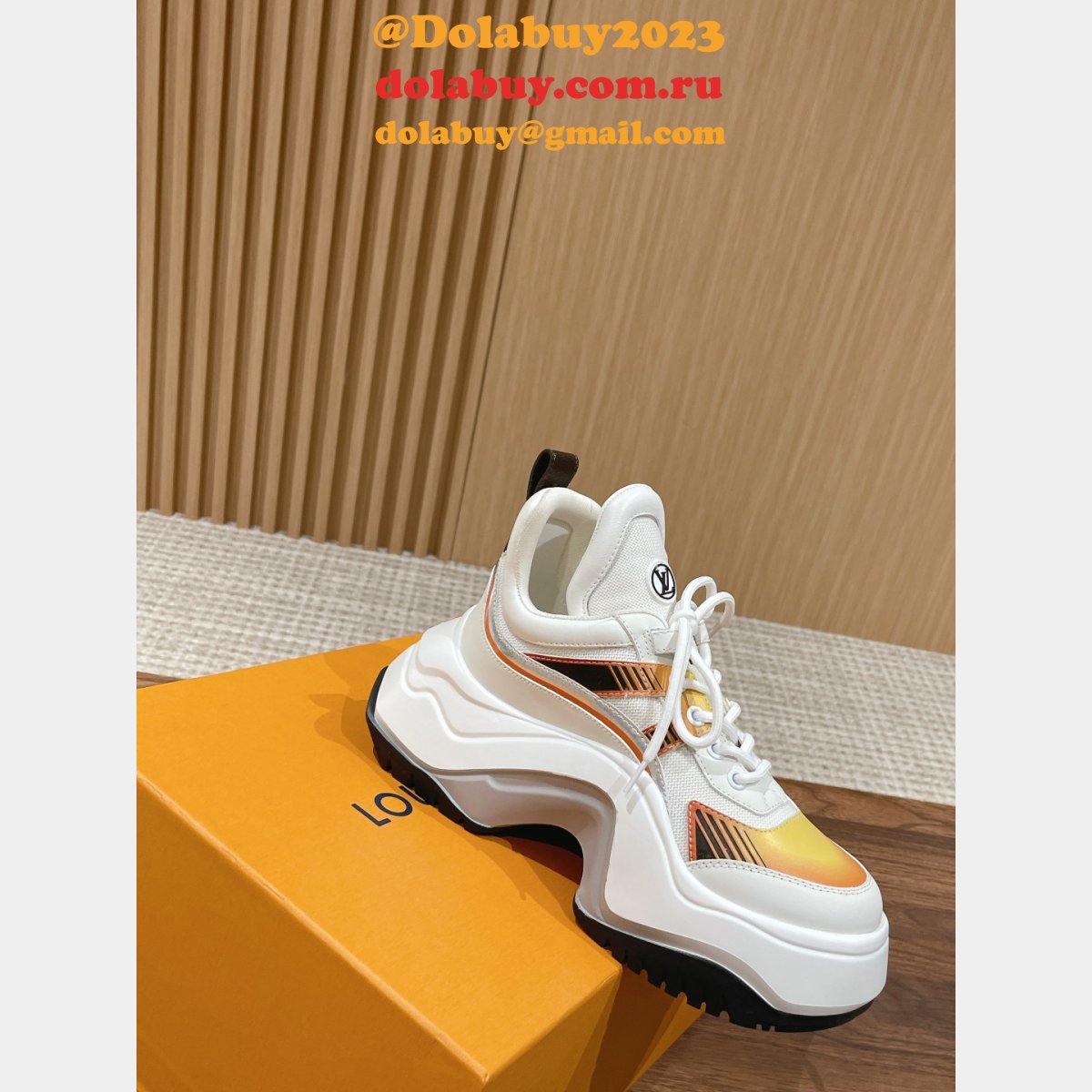 The Replicas Best Quality Louis Vuitton Cruise23 Archlight2.0 Shoes