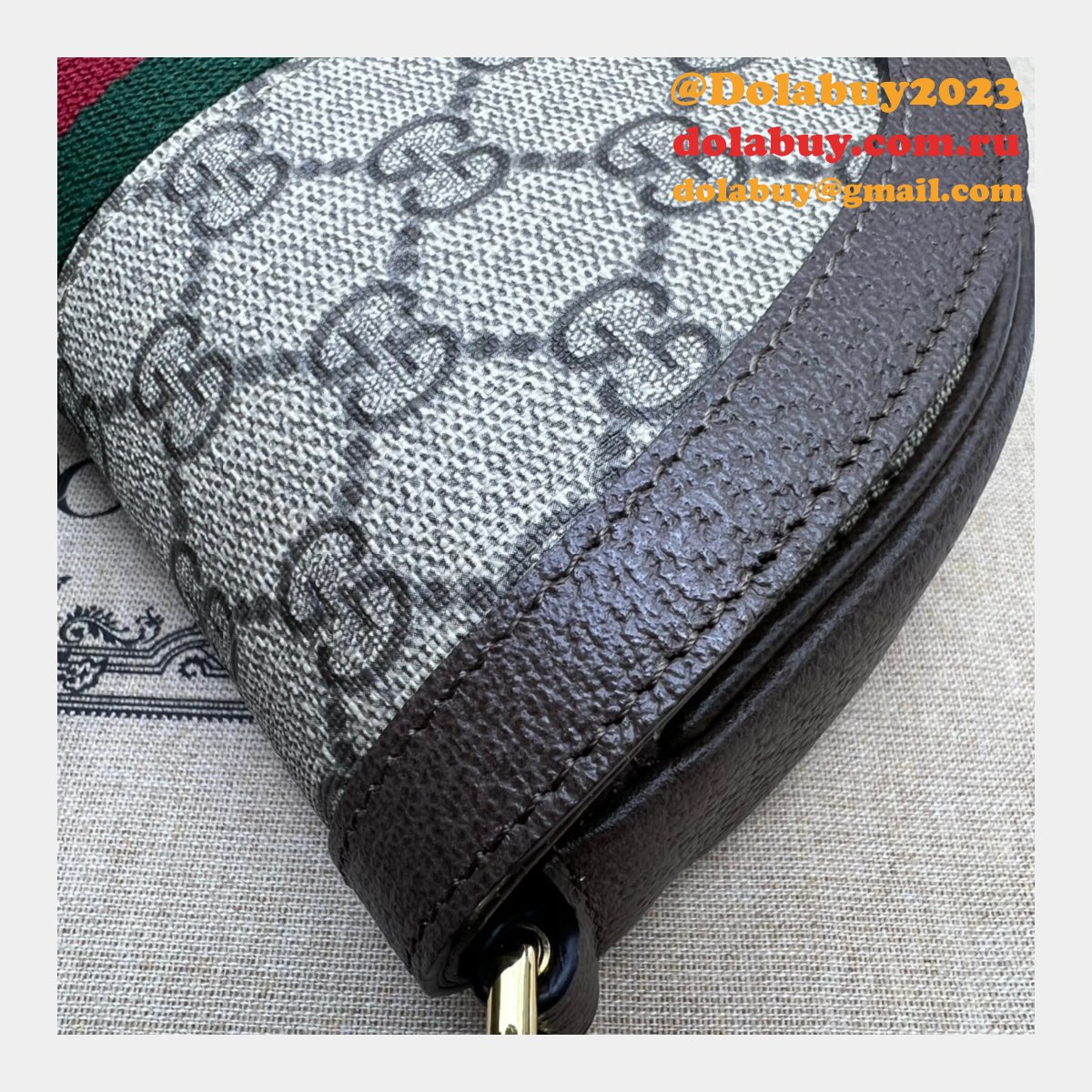 G*u*i high quality ophidia 757309 gg shoulder copy bag