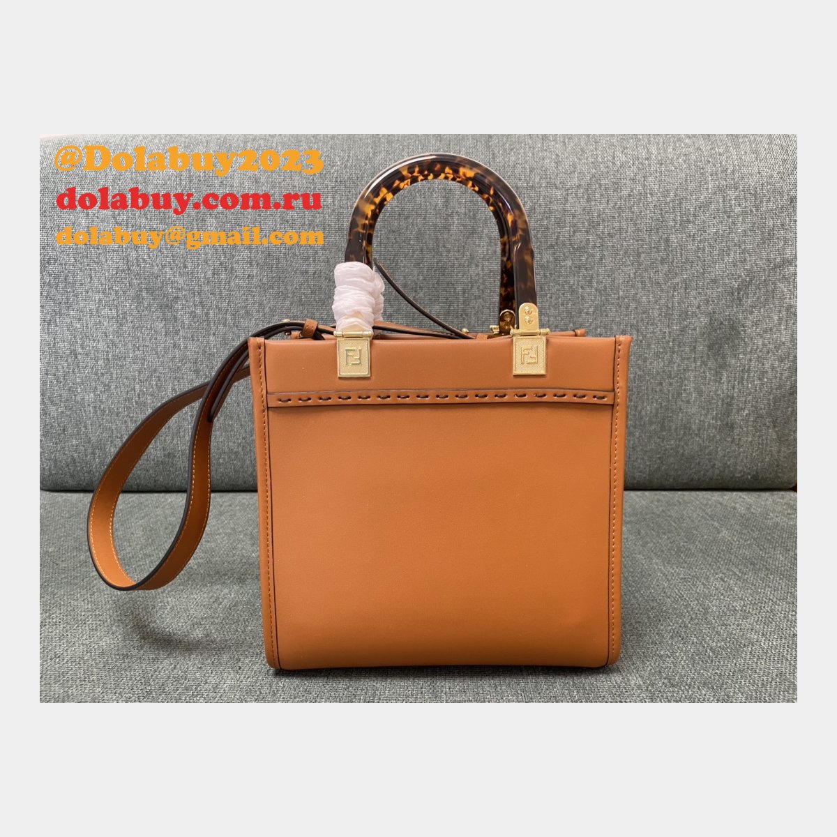 Replica Top Quality FENDI TOTE Sunshine mini handbag
