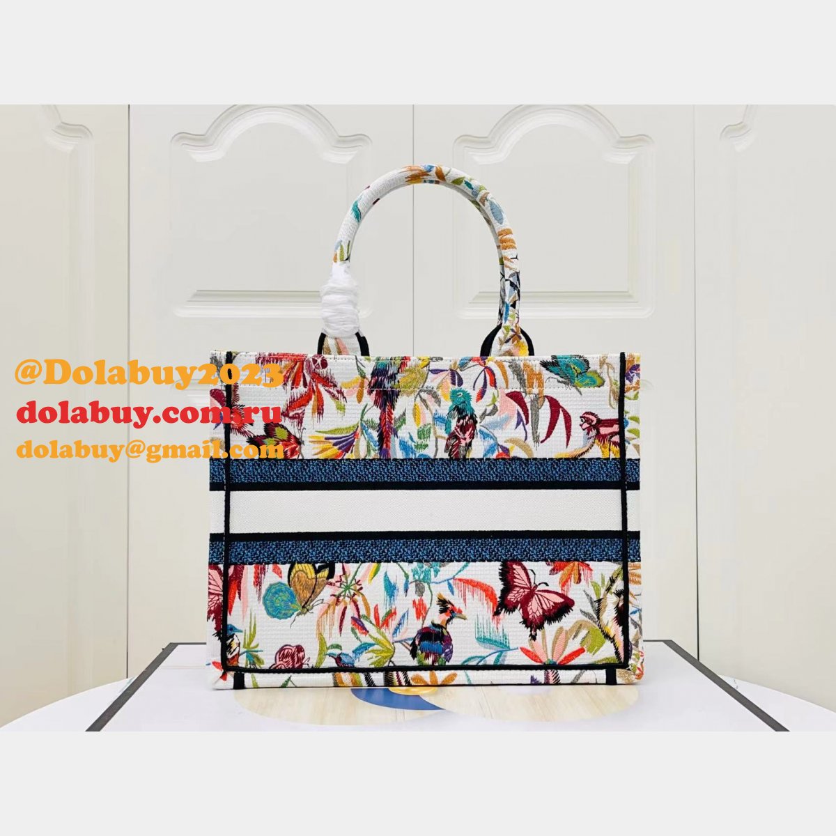 Designer CHRISTIAN DIOR CD BOOK TOTE 26.5/36/41.5CM BAGS