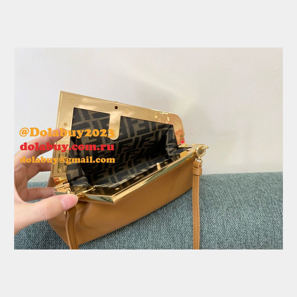 Best Luxury Fendi First Bag 26cm Top Quality