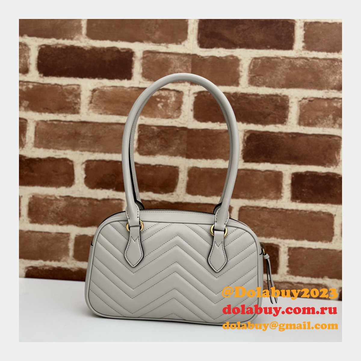 Inspired GG Marmont Gucci Knockoff Top Handle 795199 Bag