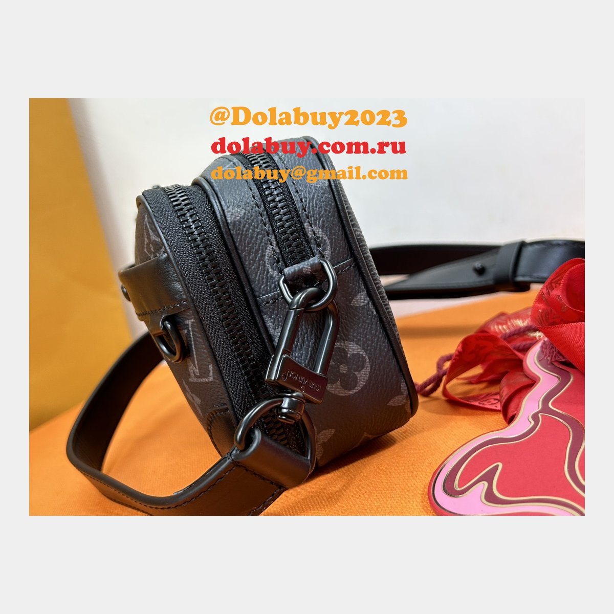 Louis Vuitton Knockoff Nano Alpha M82542 1:1 Mirror Men Bag