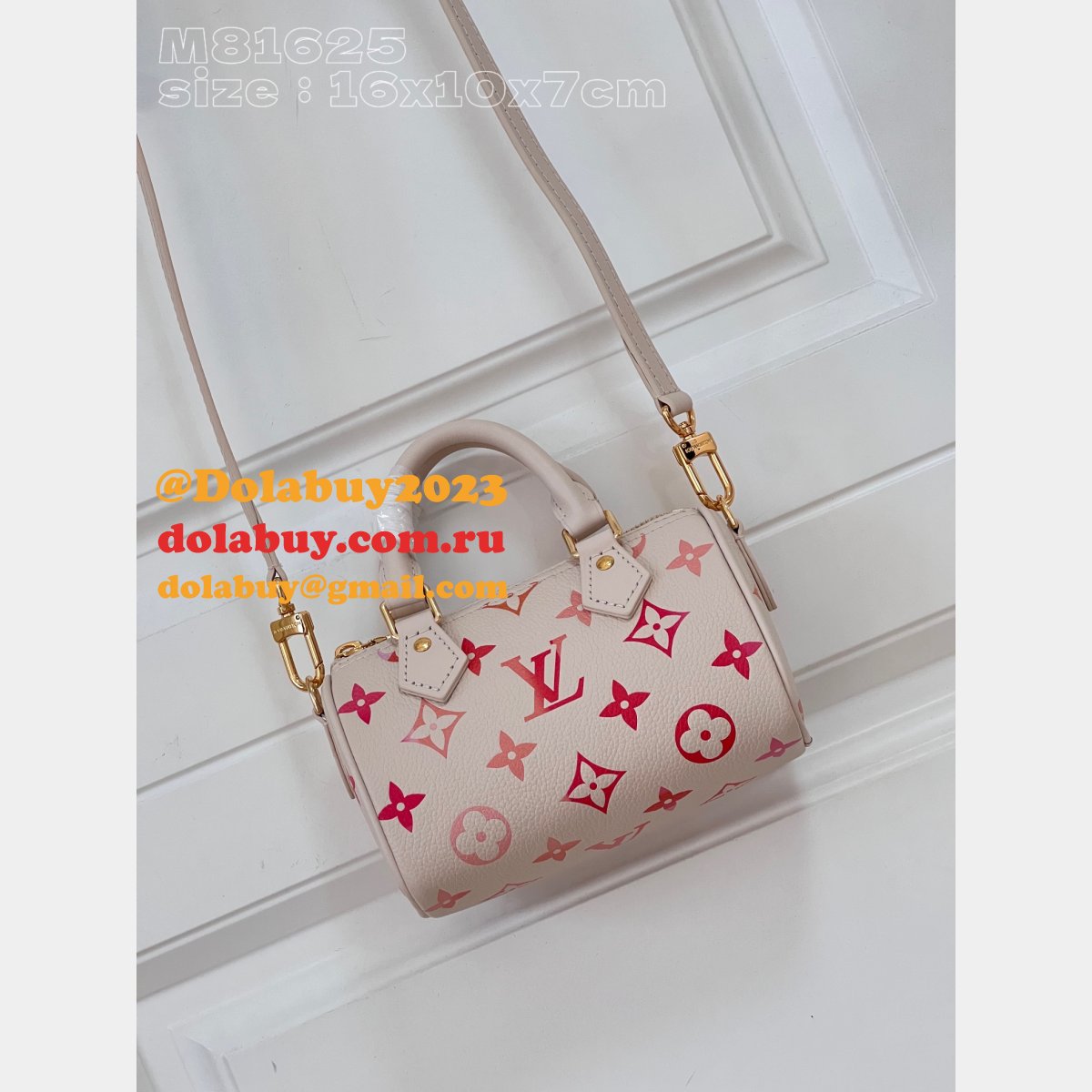 Perfect Louis Vuitton M81625 Nano Speedy 1:1 Mirror Fake Bag