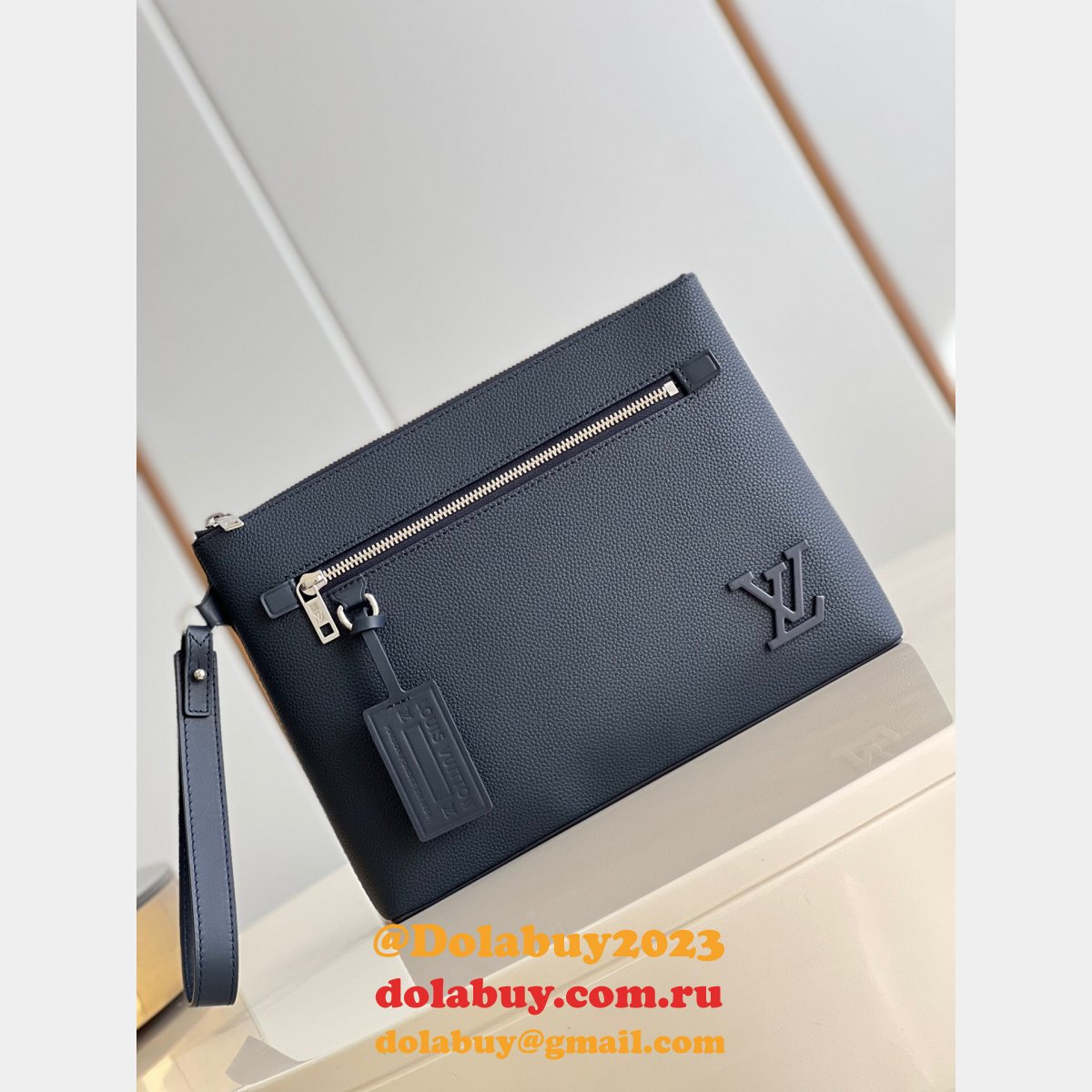 The Best Louis Vuitton Dolabuy M69837/M69835 Ipad Pouch LV AEROGRAM Wallets