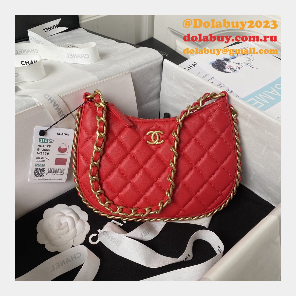 Wholesale Luxury HOBO REPLCIA AS4378 SHOULDER HANDBAGS