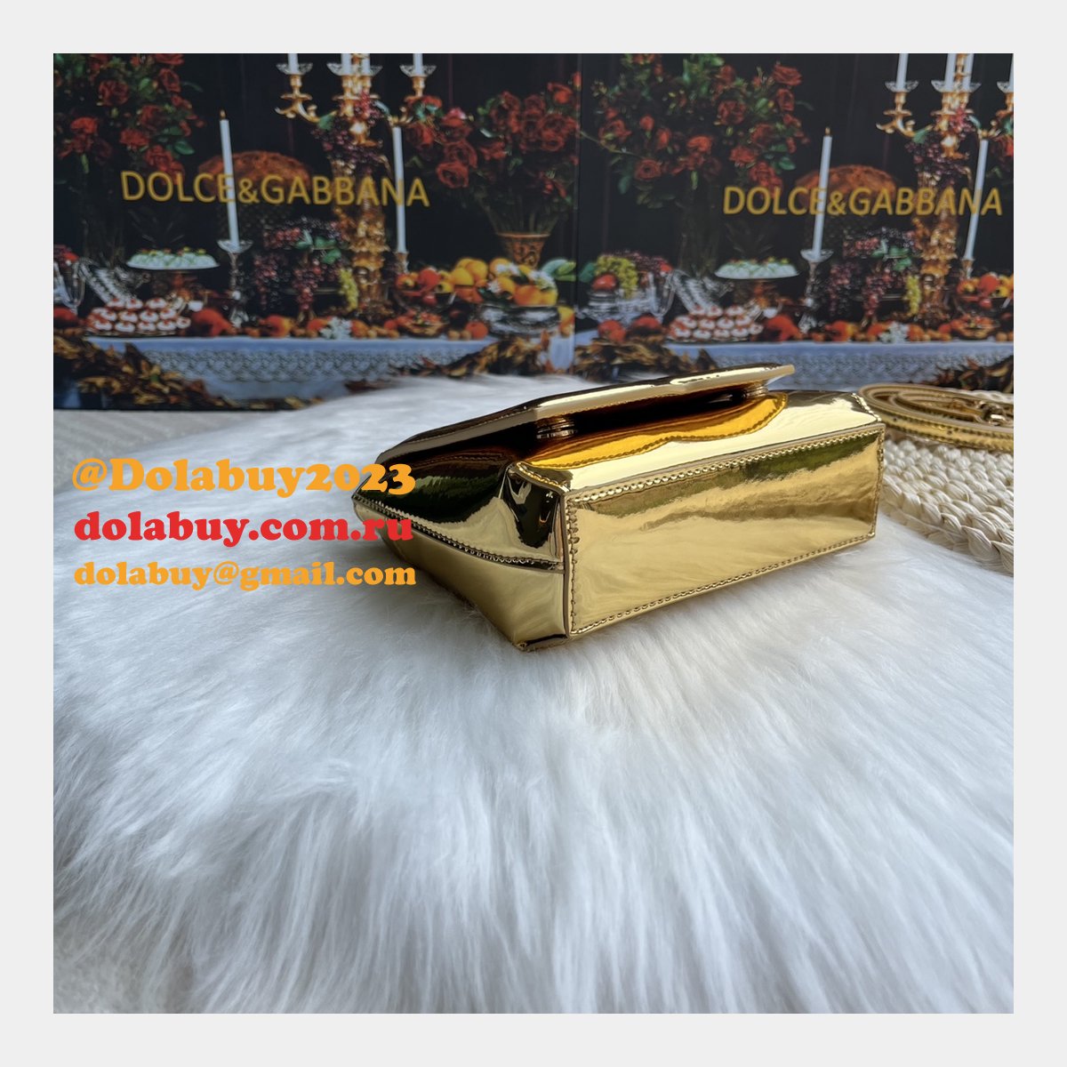 Buy Best 1:1 Replicas Dolce & Gabbana DG Logo 9112 Hand Bag