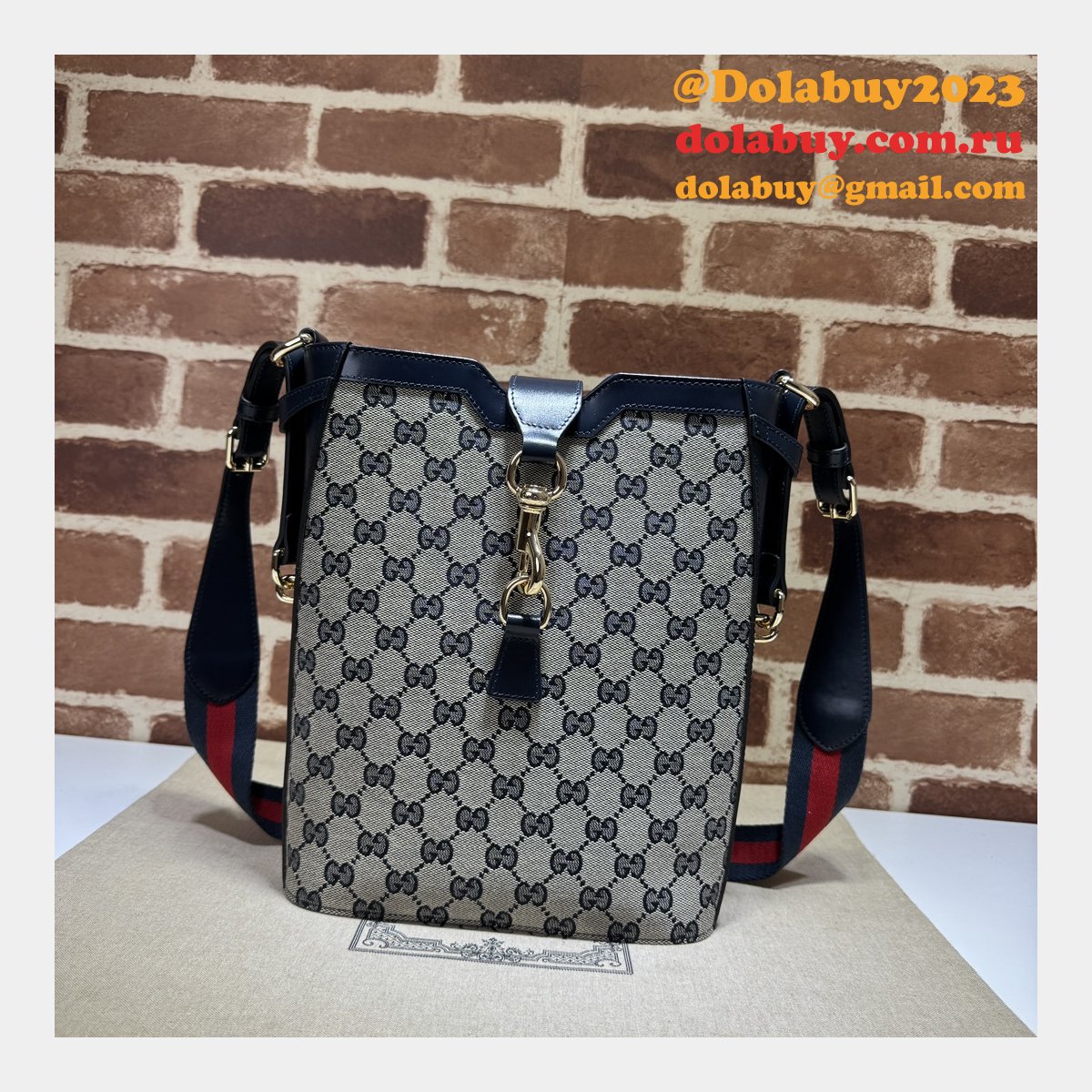 Gucci 7 Star 782911 Original Bucket Shoulder Fake Bag