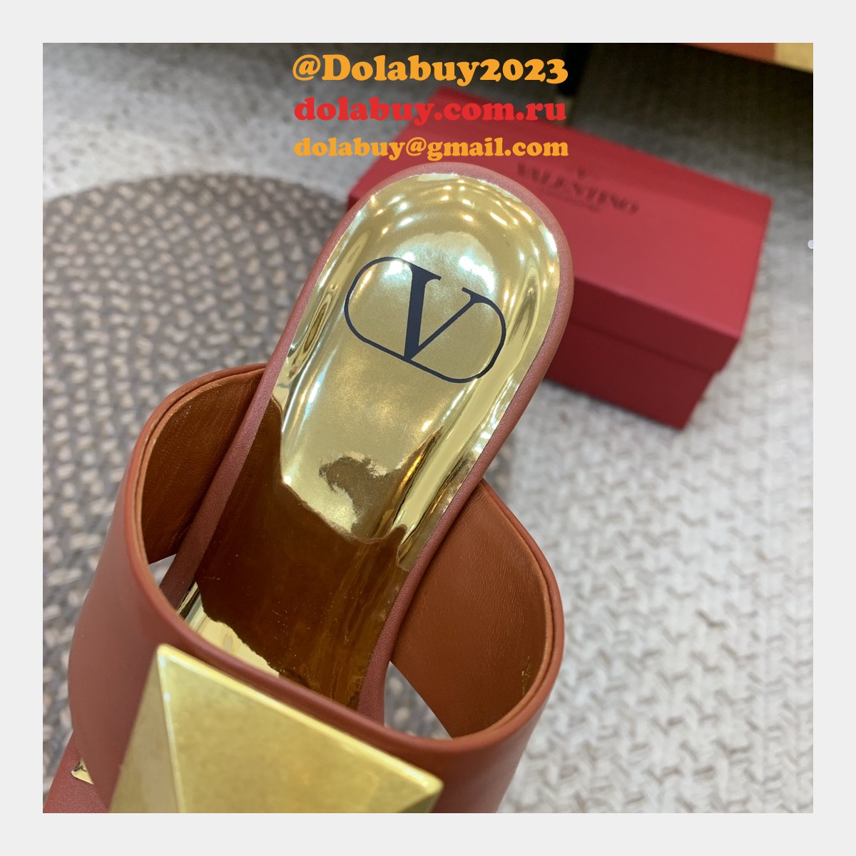 Only Dell high-quality Designer Replica Valentino Shoes