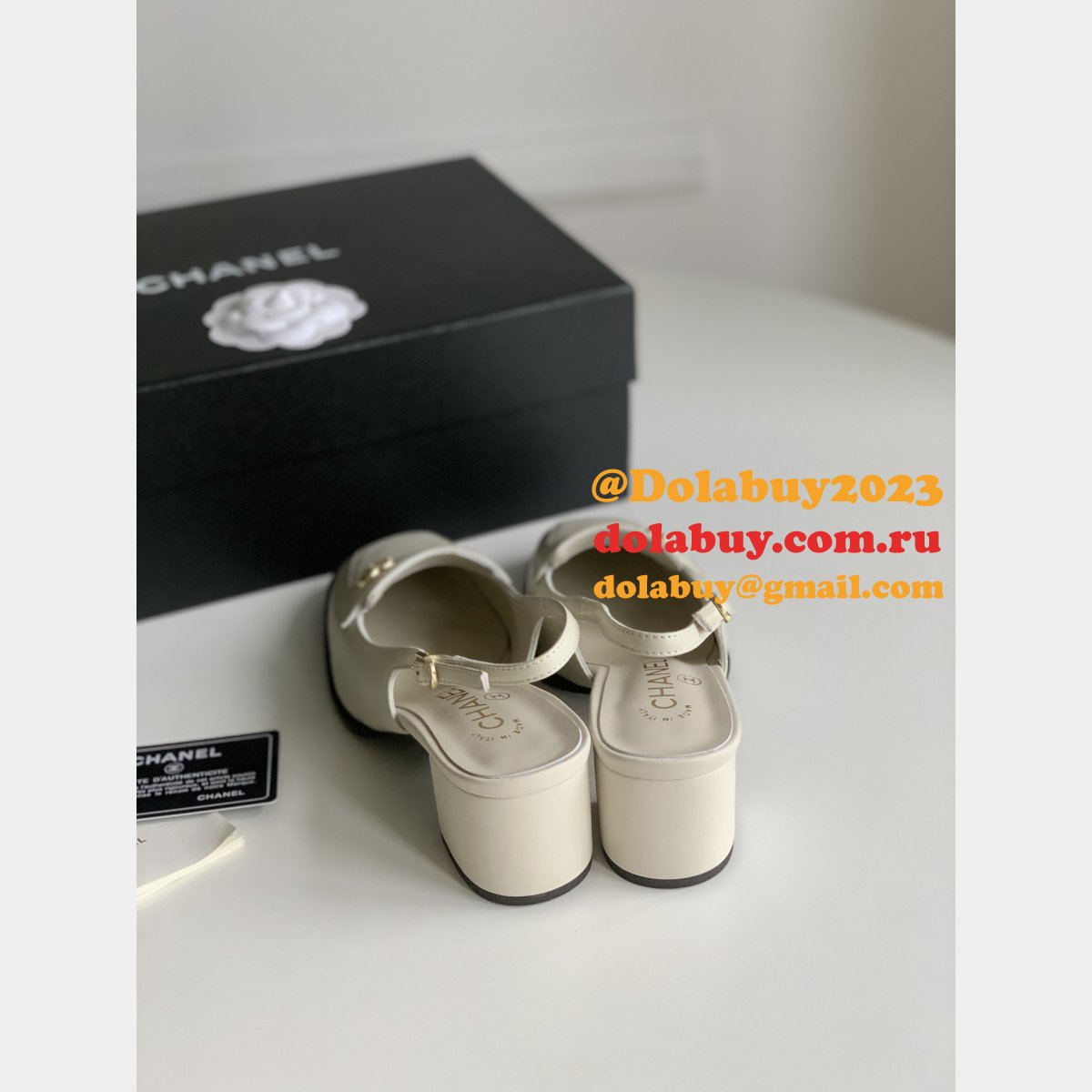 Designer Giada Slingback Loafer Pump Fake Shoes