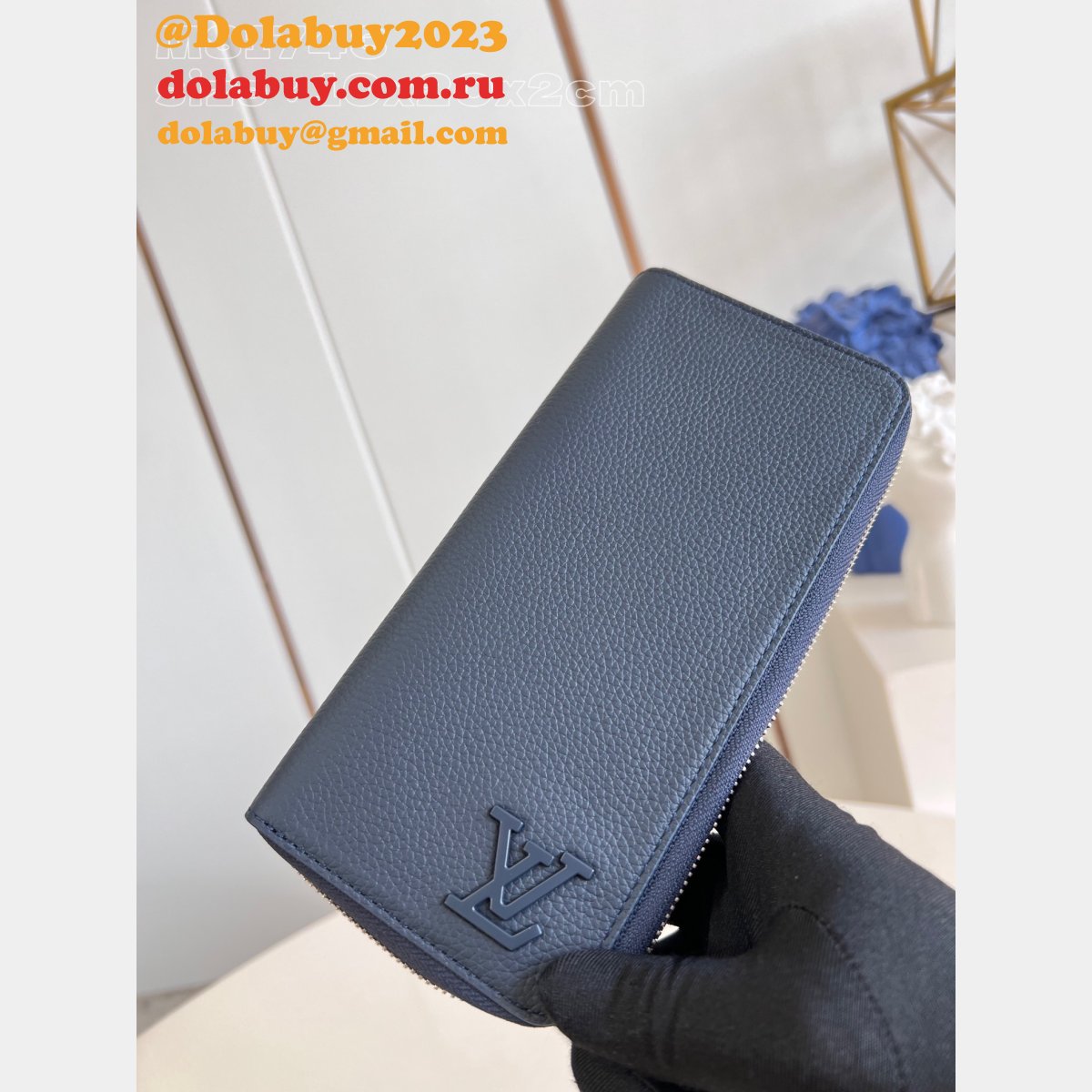 Zippy Wallet LV Copy Aerogram Brazza Multiple Pocket Organizer