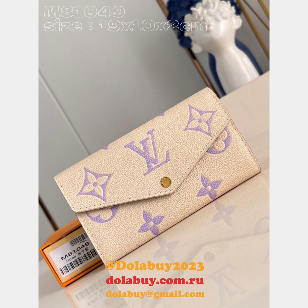 Louis Vuitton Replica M81049 Sarah Wallet Inspired Dolabuy