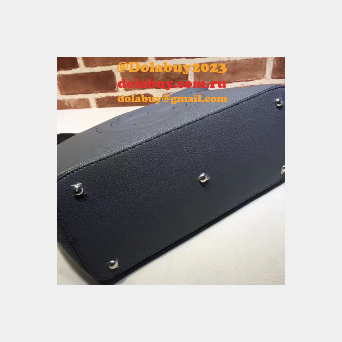 replica G*u*i luxury shoulder soho leather hobo 408825 bag