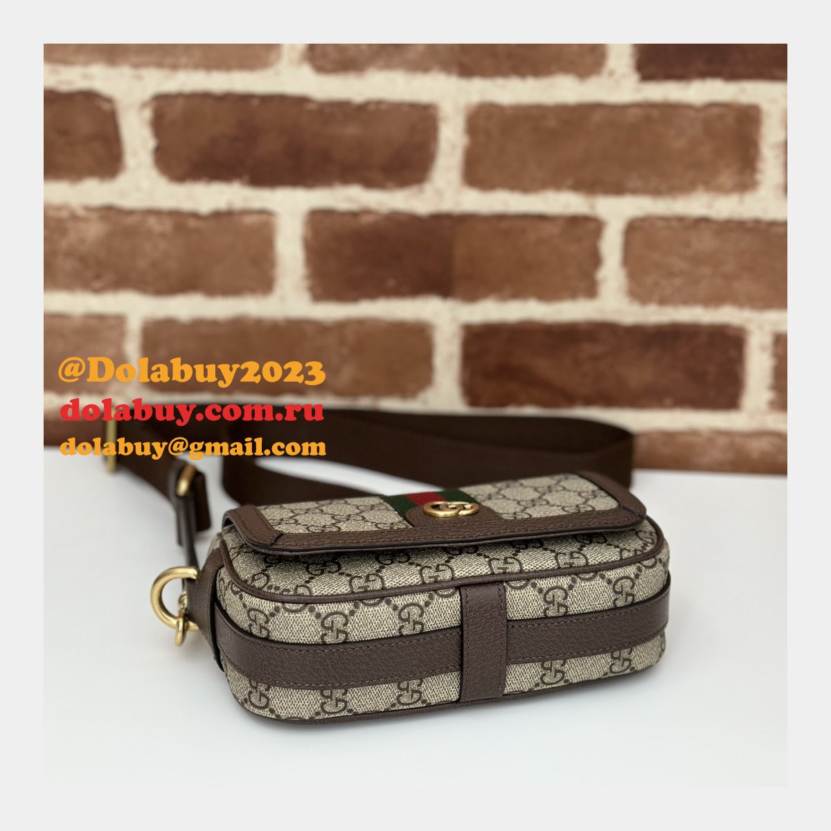 Gucci 1:1 Replcia Ophidia Super Mini Shoulder Quality 795466 Bag