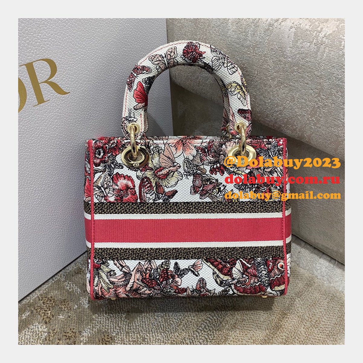 Replica Lady Dior 24cm Christian Bags At Cheap Price