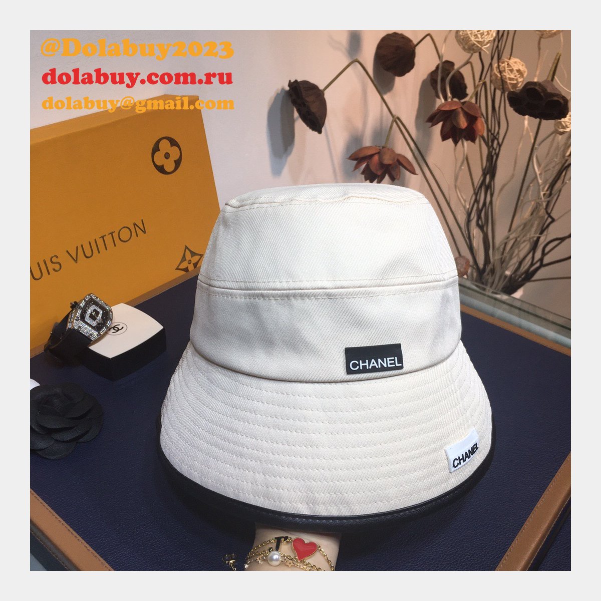 UK CC Replica Fisherman hat small brim wild hat type