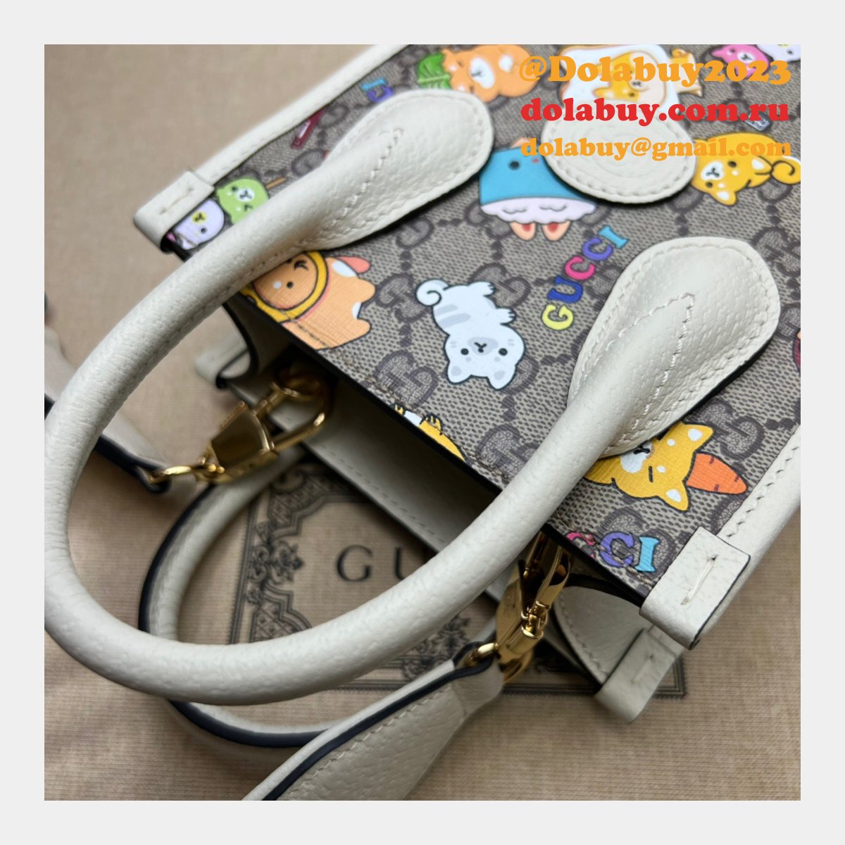Gucci Jumbo Replica GG Designer 699406 Tote Luxury Bag