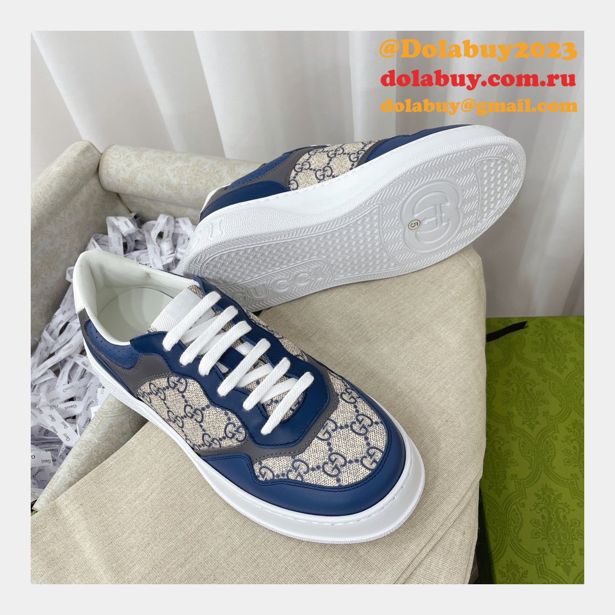 buy cheap designer replica gg couple platform G*u*i shoes