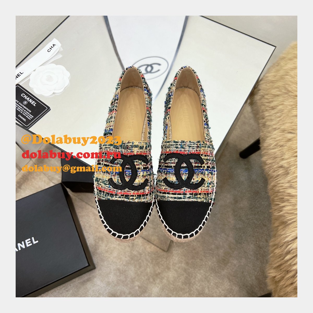 Top Quality Fashion CC ESPADRILLES SHOESE