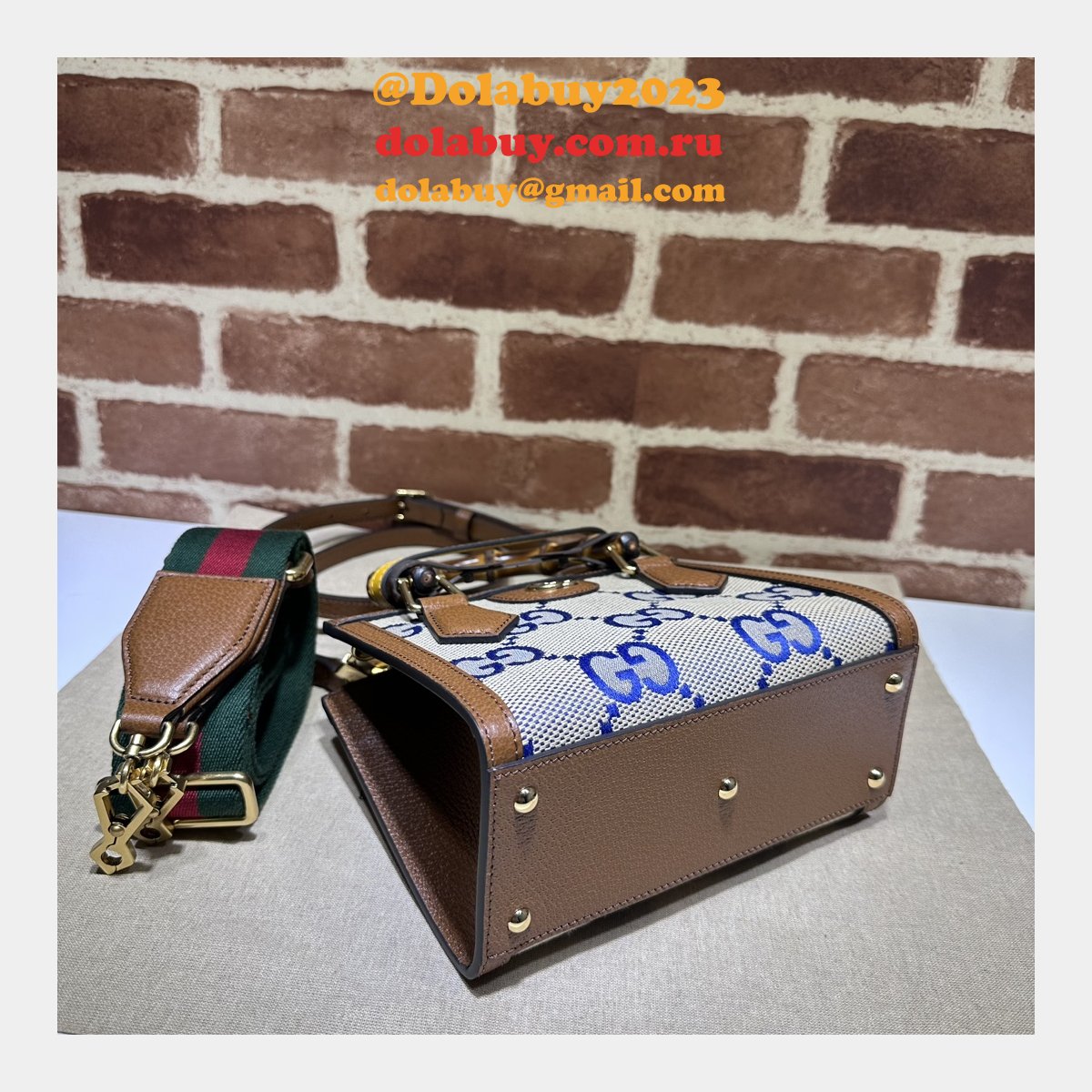 Copy 702732 Diana Gucci Tote Duplicate Luxury Bag