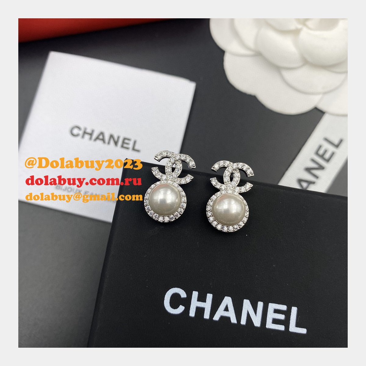 COPY DESIGNER CC EARRINGS LUXURY
