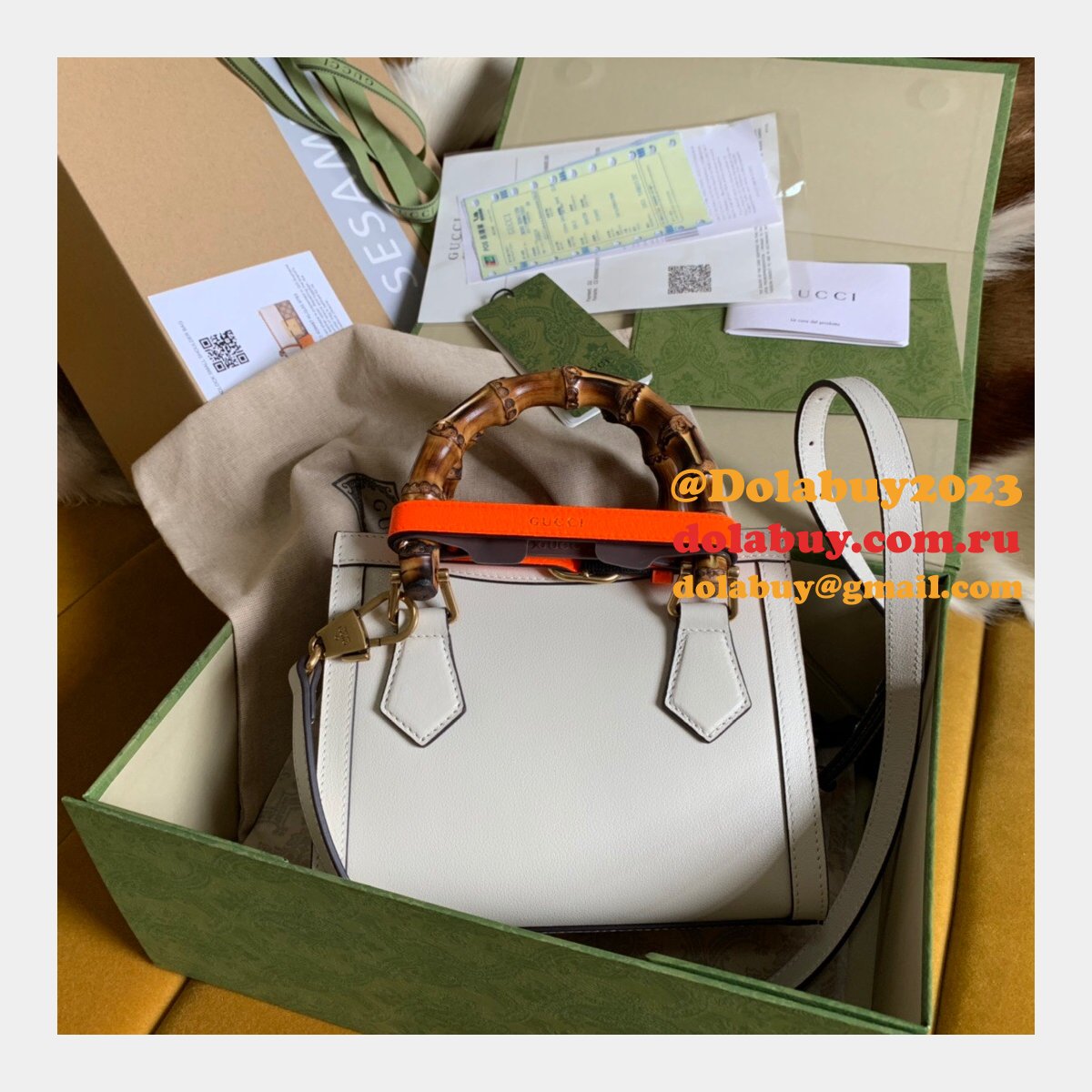 Top Quality Replica Gucci Diana Mini Tote 655661 Bag