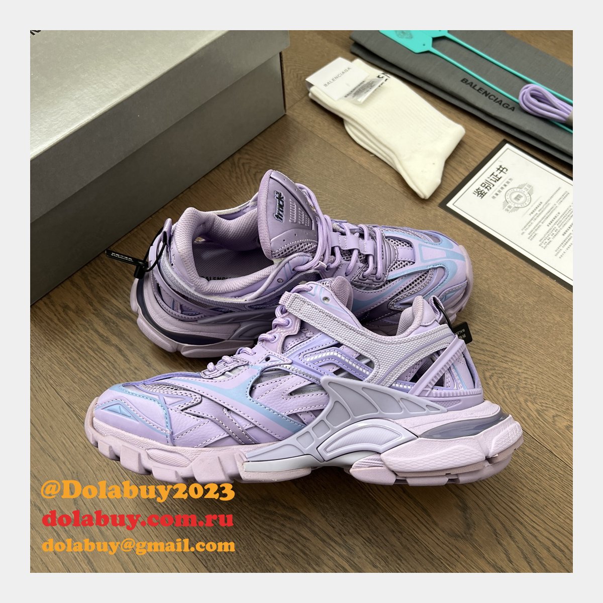 Replica Buy Balenciaga Track Trainer 4.0 Sneakers 1:1 Mirror Shoes