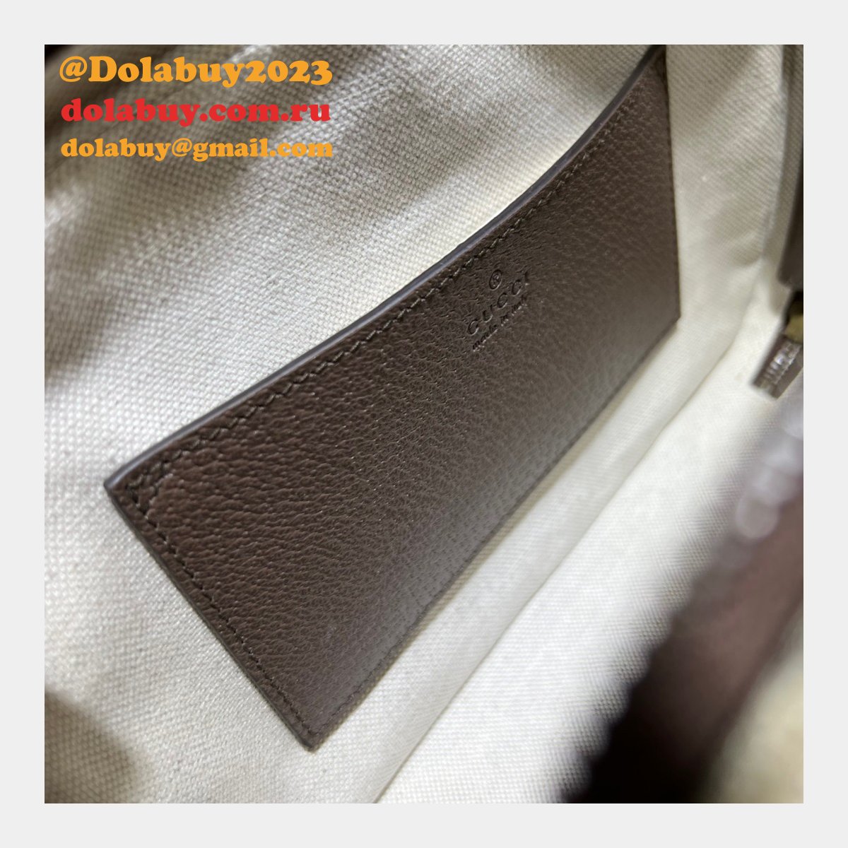 1:1 mirror G*u*i replicas ophidia 739392 shoulder with-web bag