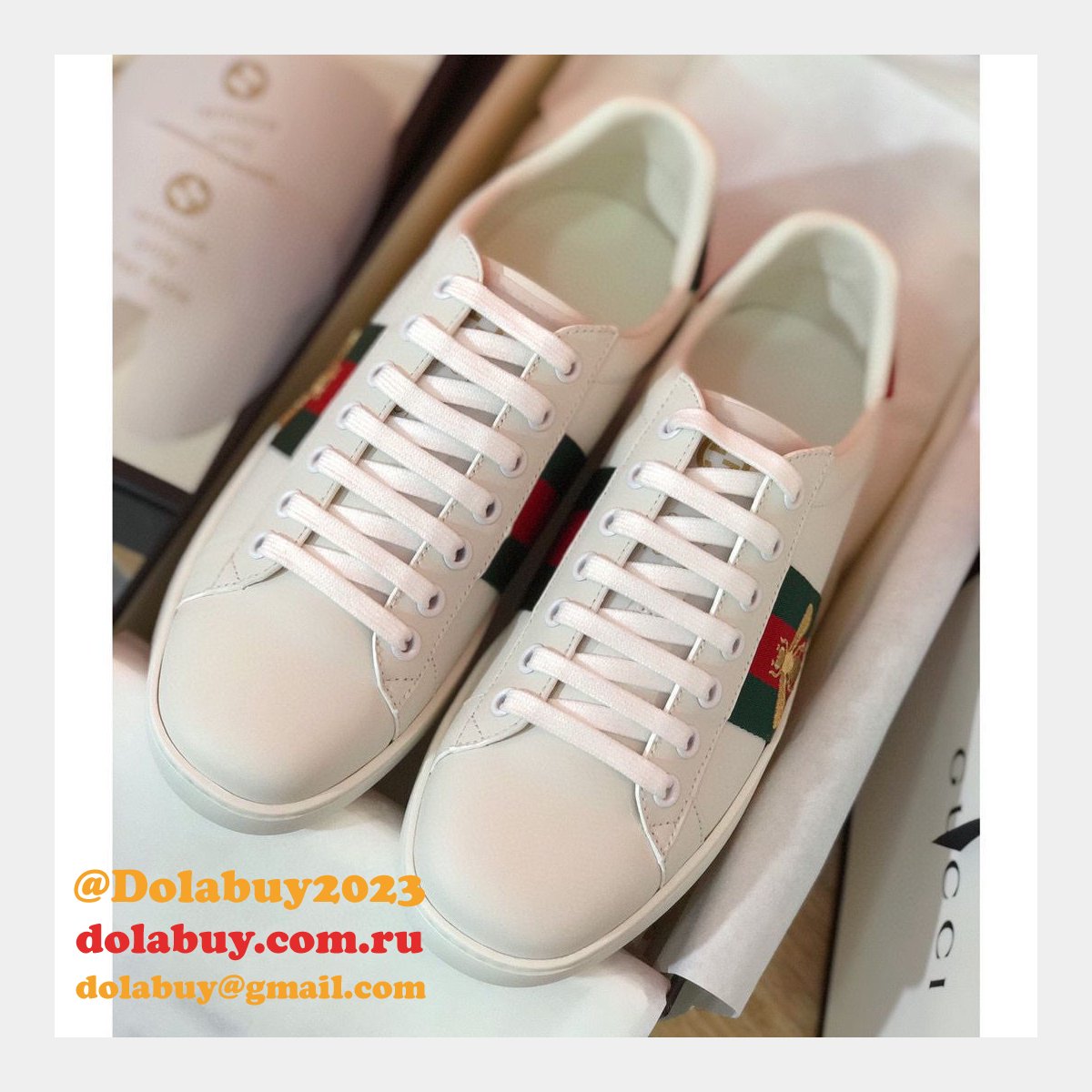 Gucci ACE sneaker with Bee