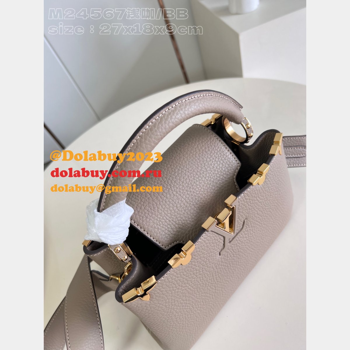 Top AAA+ Capucines Mini M24567 Fake Luxury Louis Vuitton Handbags
