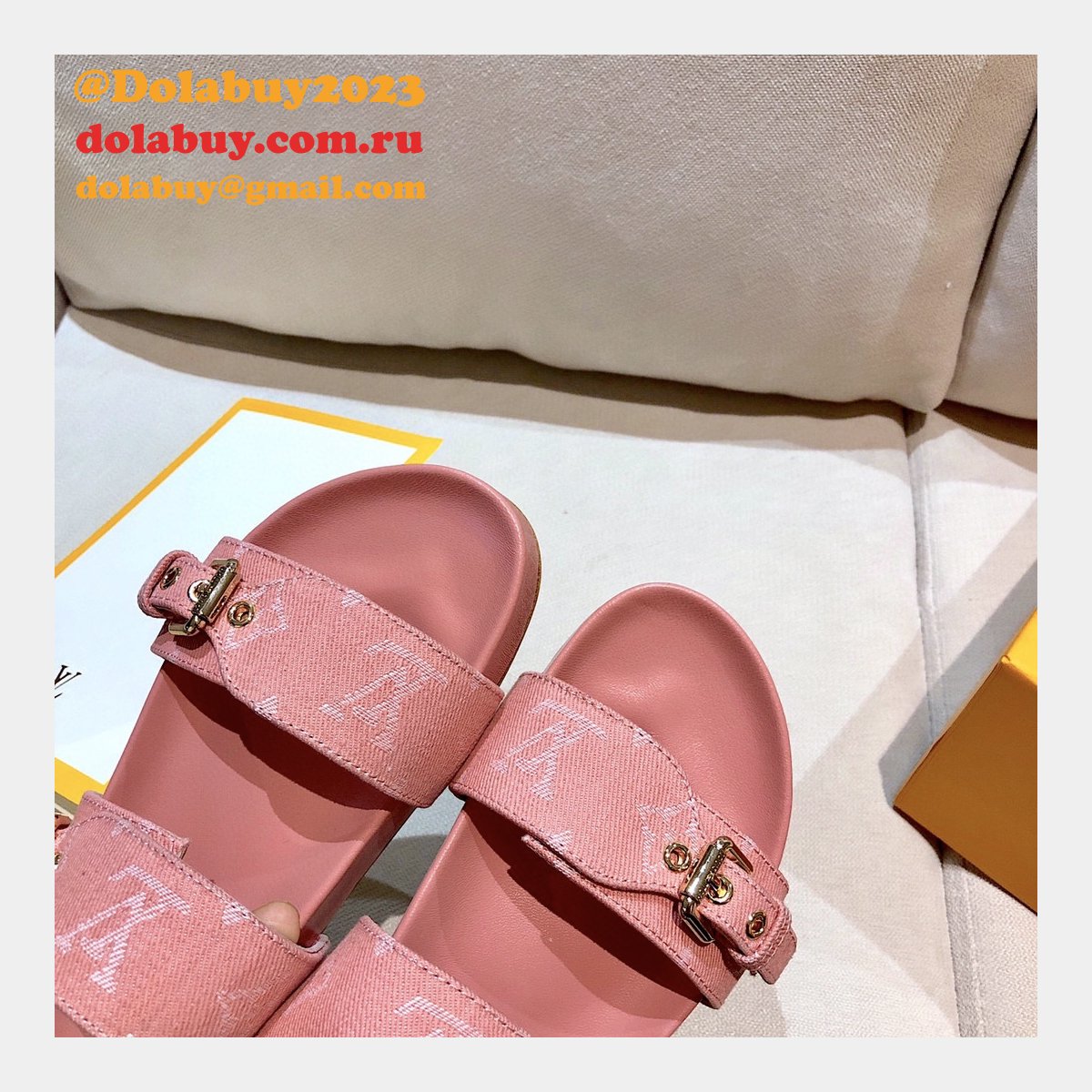 Louis Vuitton replica slippers shoes Every Designer