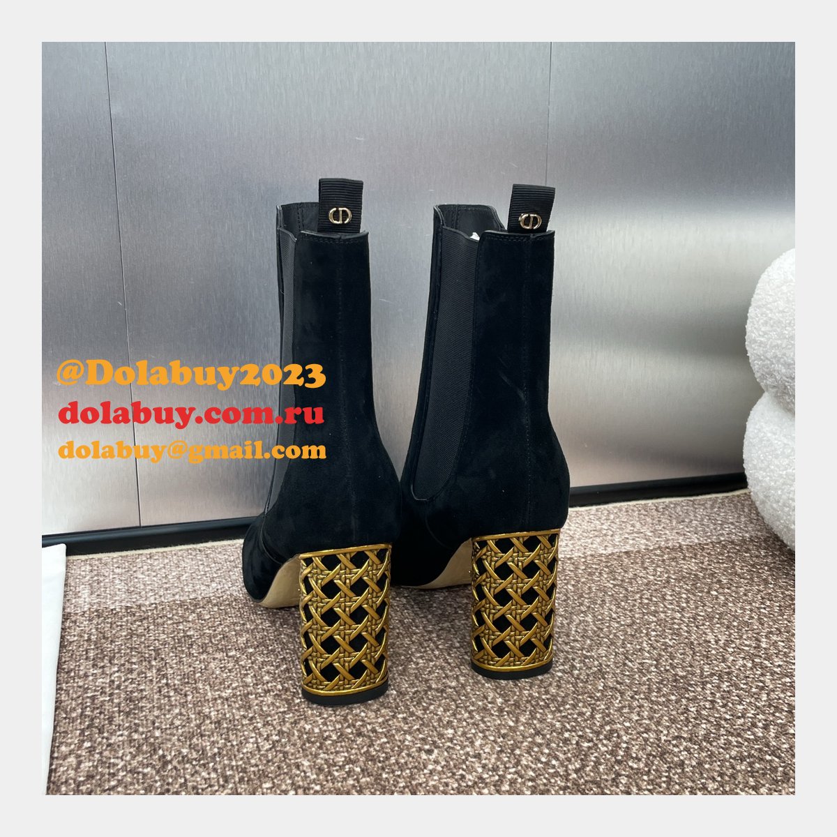 Top Quality Dior Icon Heeled Ankle Boot