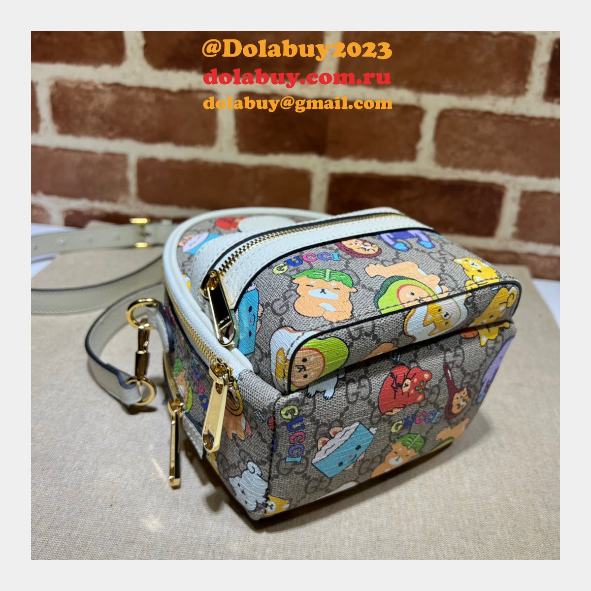 Gucci Fake Animal Print Multi-function 725654 High Quality Bag