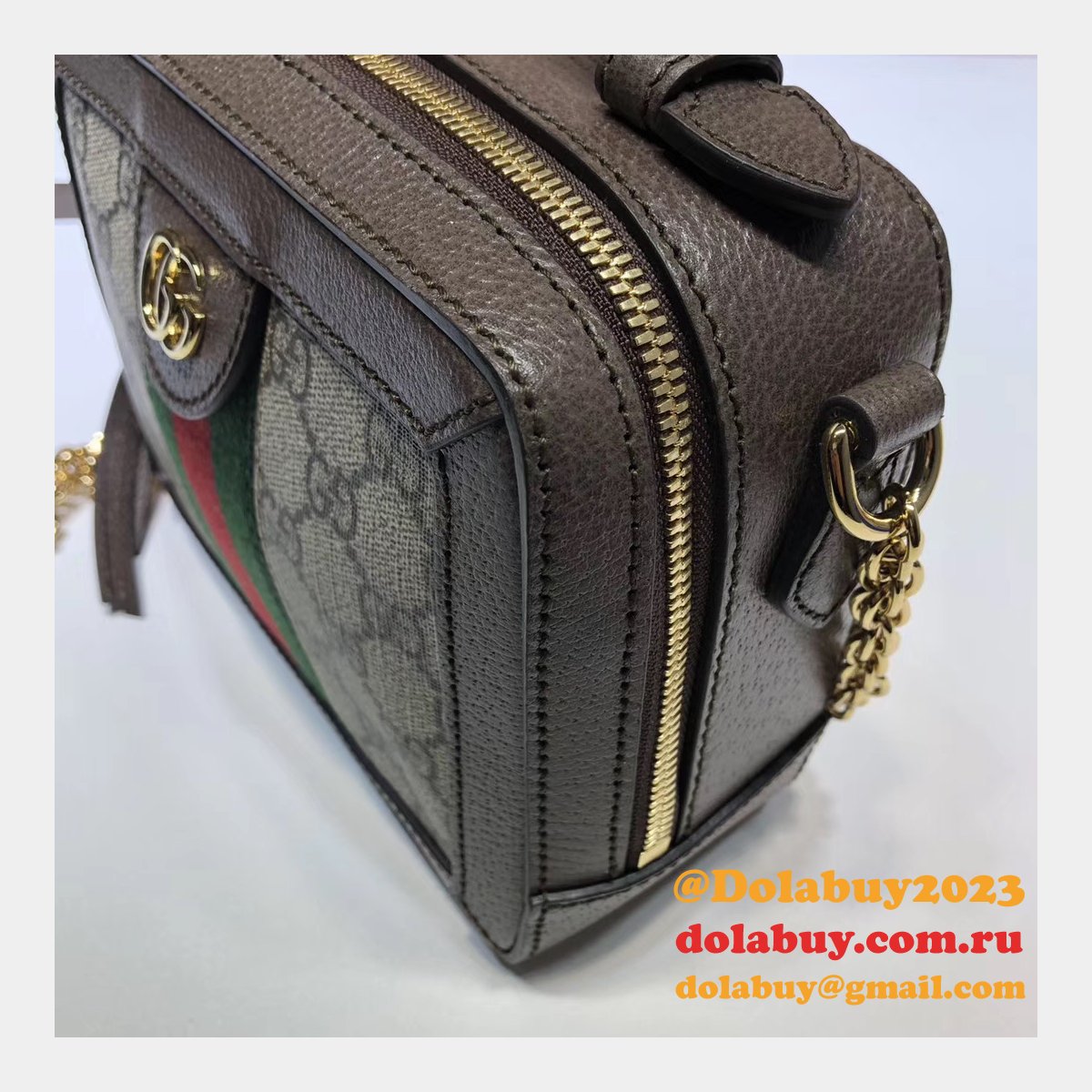 Replica GG AAA+ Ophidia Mini Shoulder Crossbody 602576 Bags for Women