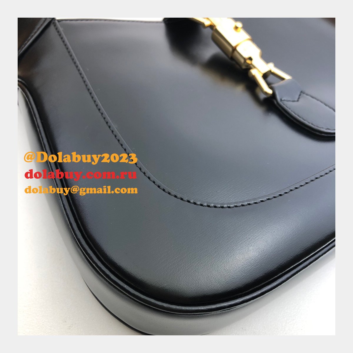 Designer Replica Gucci Jackie 1961 Hobo Bag 636709 Leather