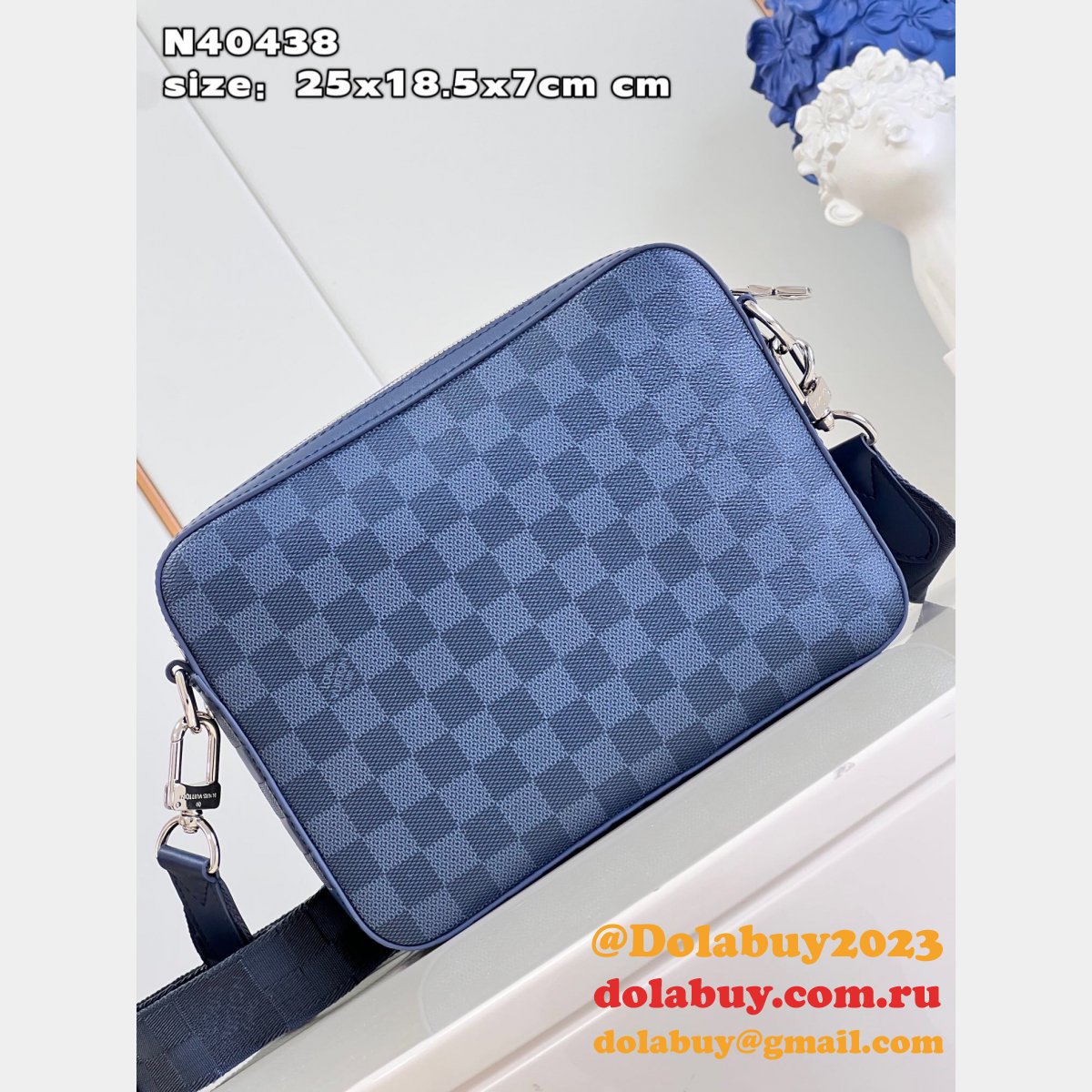 Louis Vuitton Trio Messenger Damier Infini Wholesale Men N40438 Bags