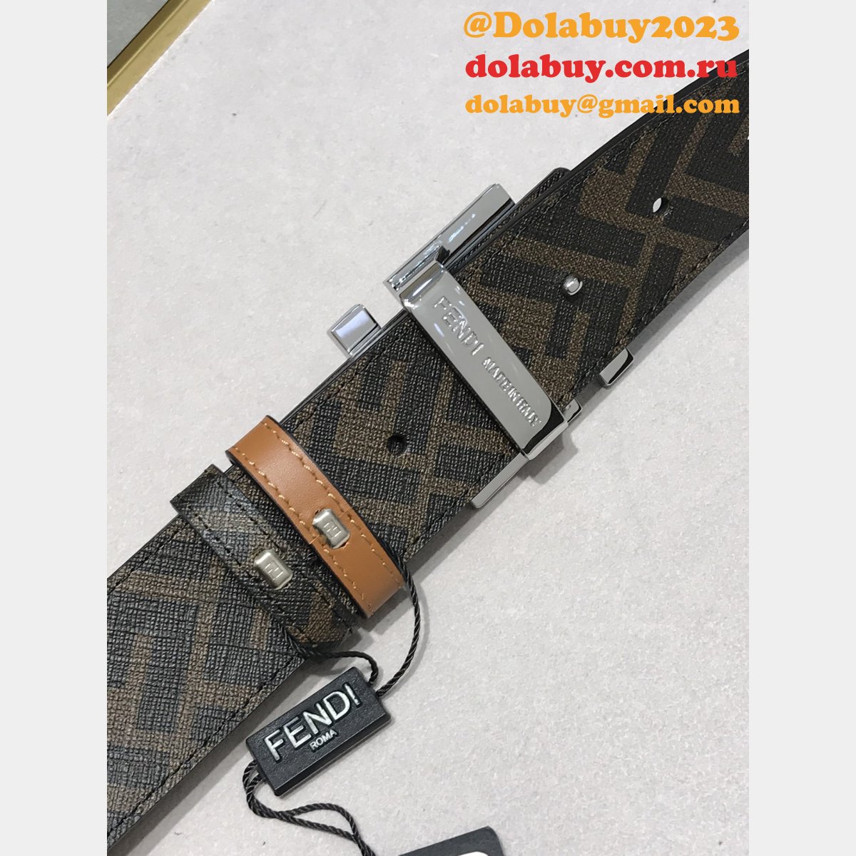 Best Designer FENDI BELT 35MM Top Quality