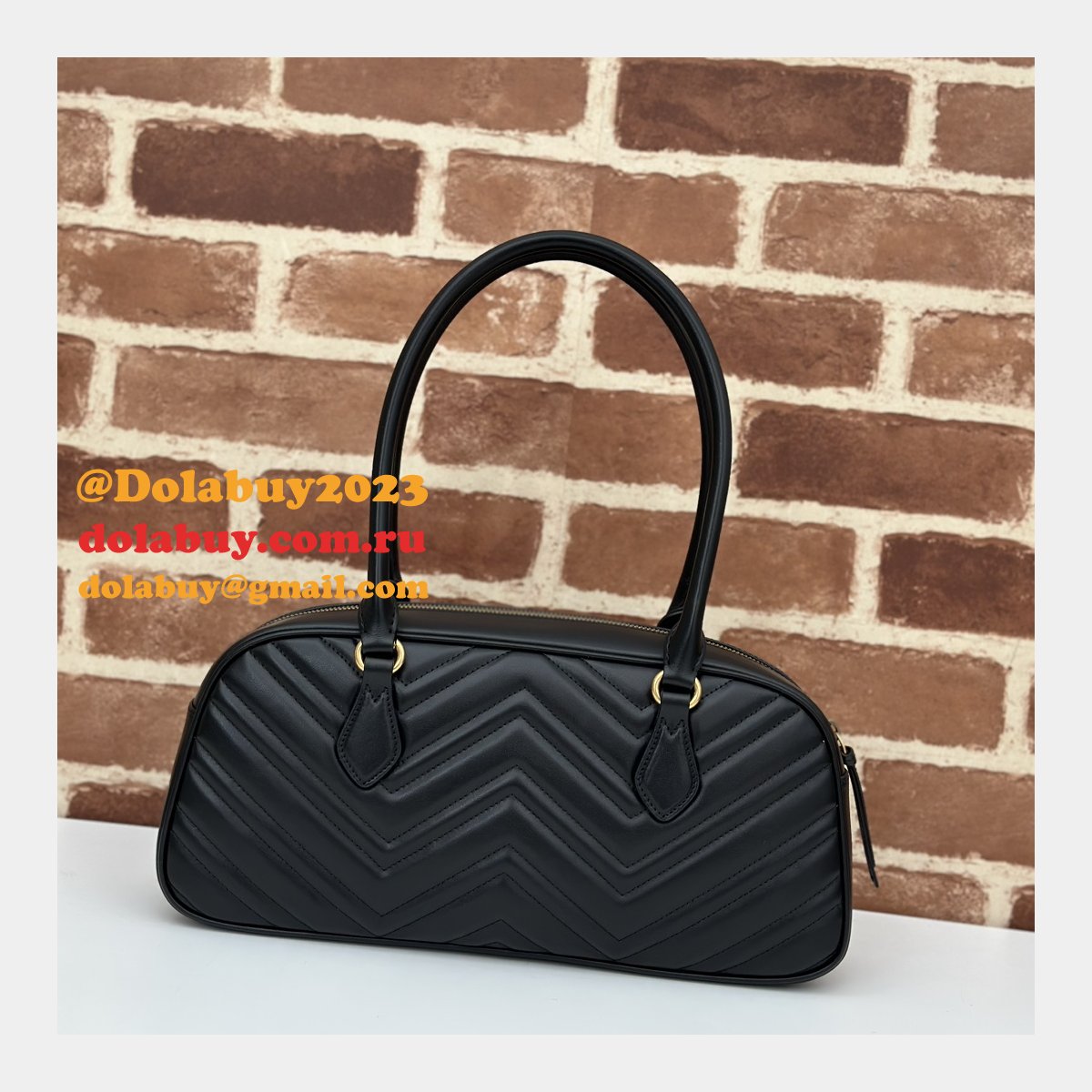 Designer 795218 GG Marmont Gucci Replica Top Handle Bag