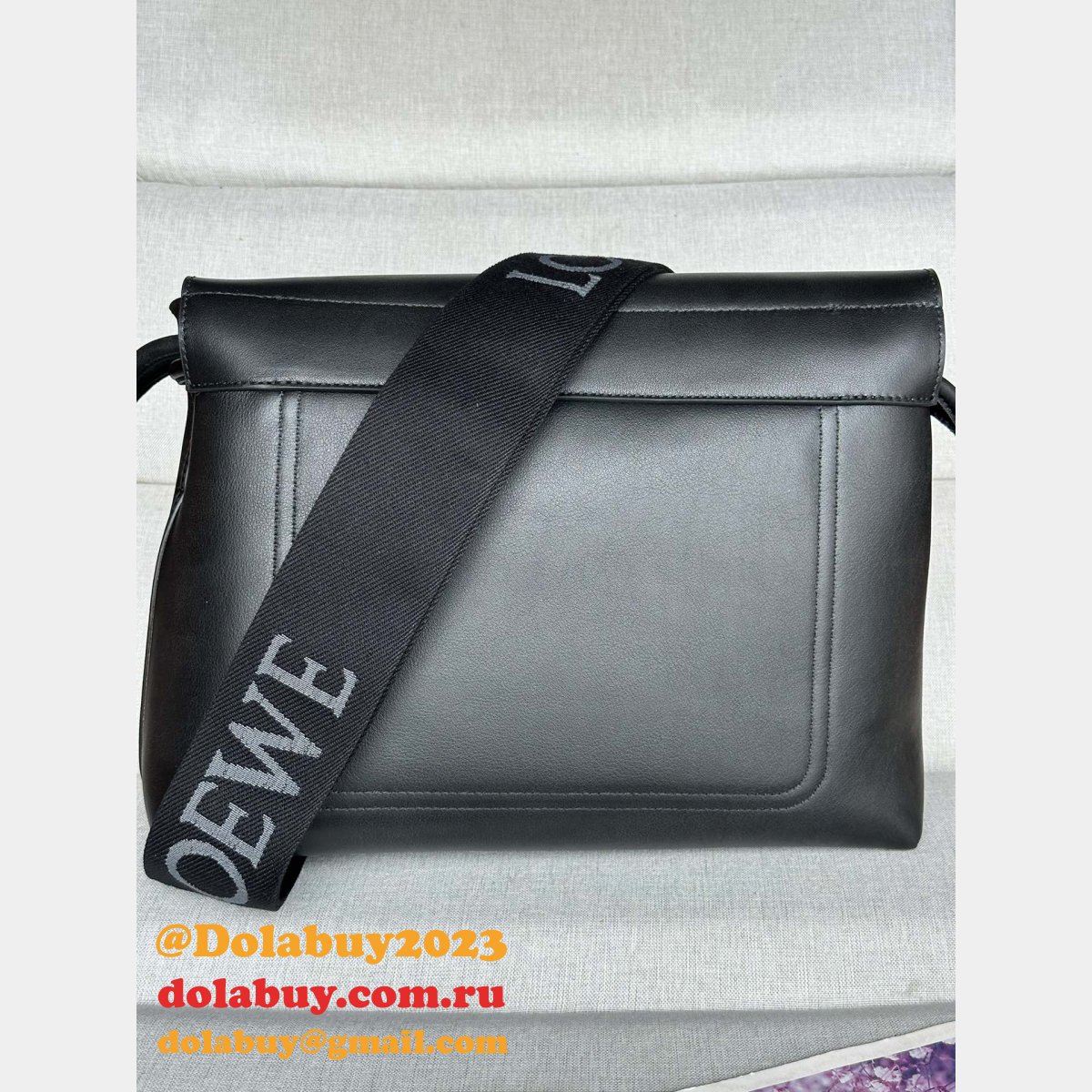 Best loewe Flamenco satchel Cheap Messenger Bag