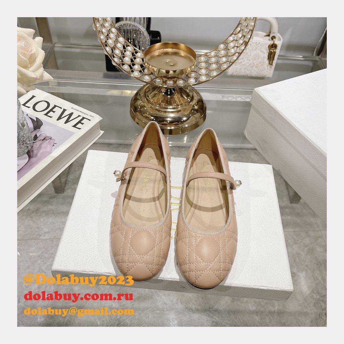 Top Quality Wholesale DIOR ballet flats