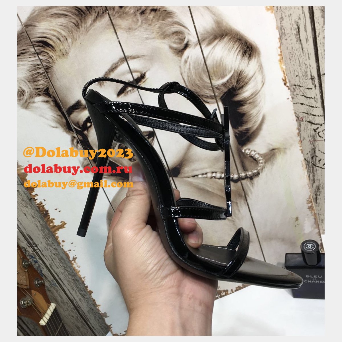 Saint Laurent High Heel Sandals 003