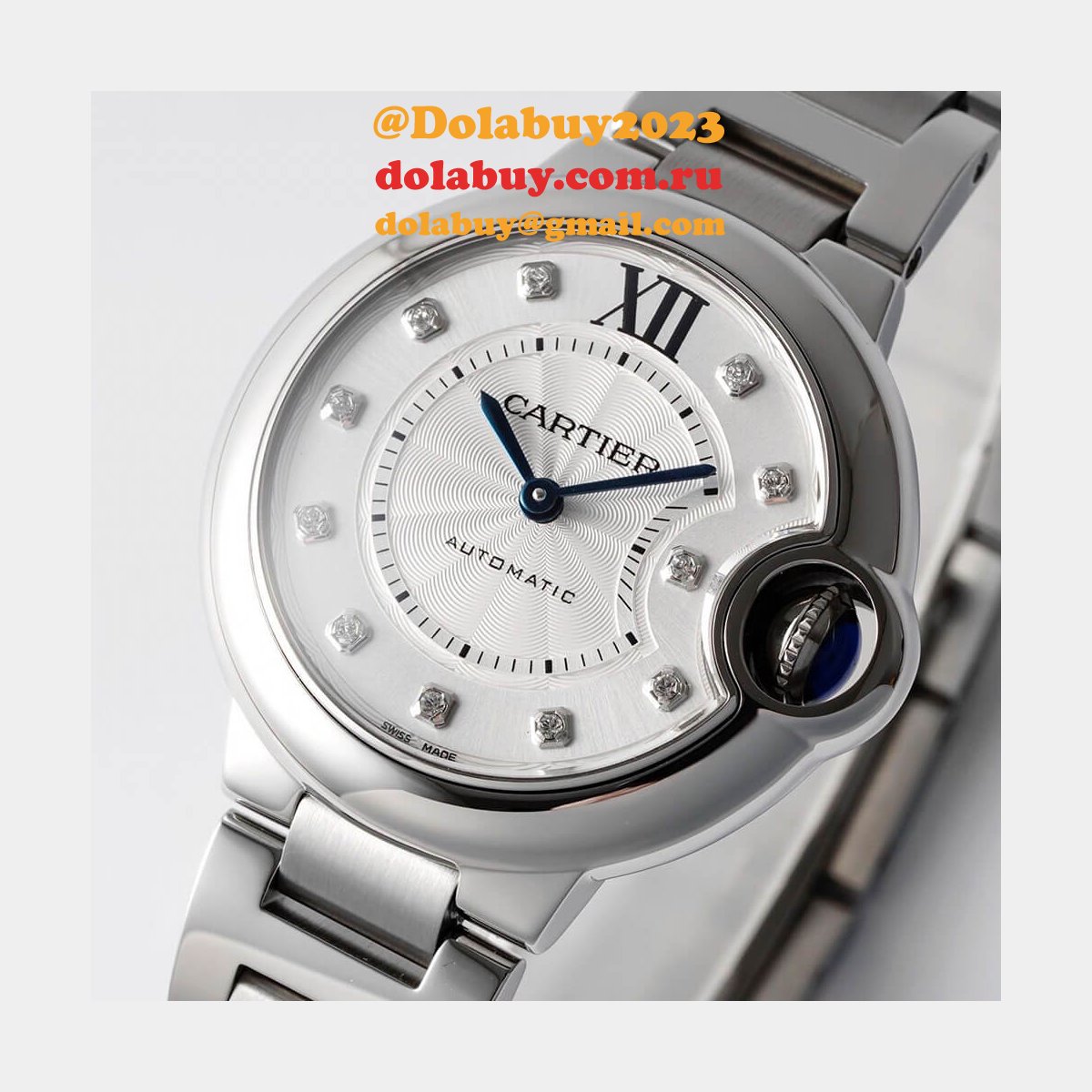 Cartier 33mm Ballon Bleu de Cartier watch